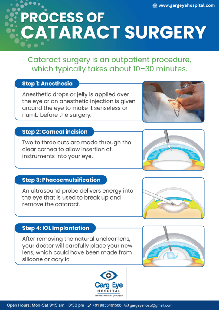 Catarct Surgery process